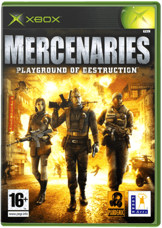 Mercenaries: Playground of Destruction — обложка
