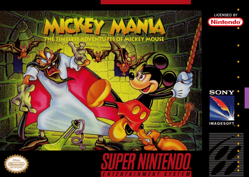 Mickey Mania: The Timeless Adventures of Mickey Mouse — обложка
