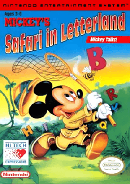Mickey's Safari in Letterland — обложка