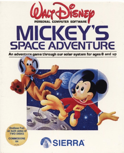 Mickey's Space Adventure — обложка