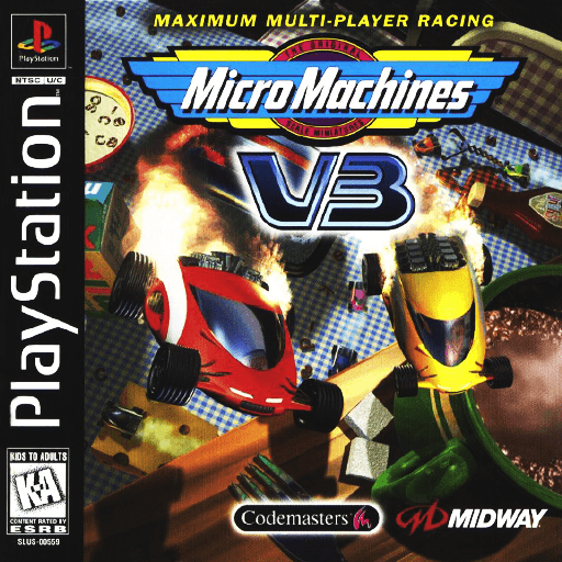 Micro Machines V3 — обложка