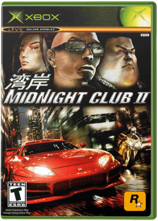 Midnight Club II — обложка