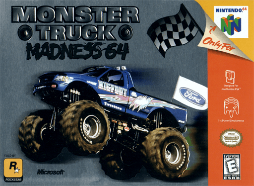 Monster Truck Madness 64 — обложка
