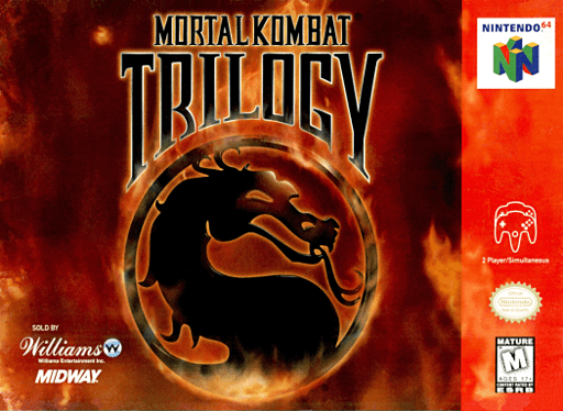 Mortal Kombat Trilogy — обложка