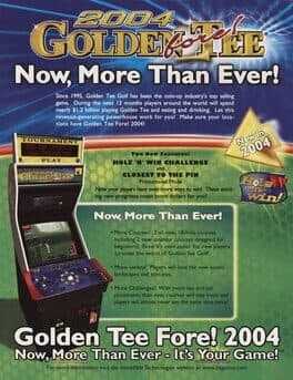 Golden Tee Fore! 2004 — обложка
