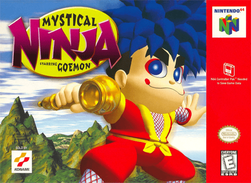 Mystical Ninja Starring Goemon — обложка