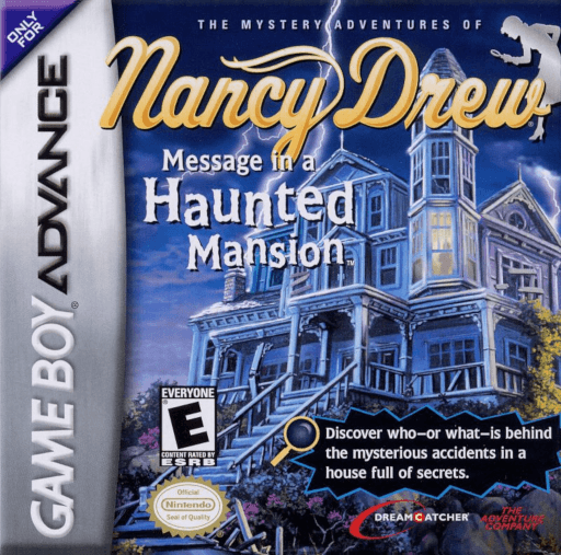 Nancy Drew: Message in a Haunted Mansion — обложка