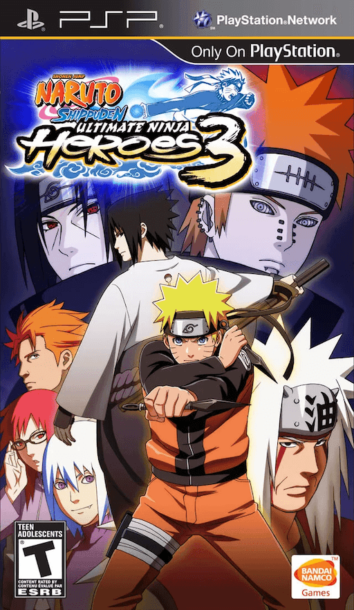 Naruto Shippuden: Ultimate Ninja Heroes 3 — обложка