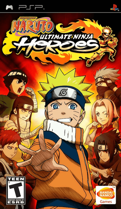 Naruto: Ultimate Ninja Heroes — обложка
