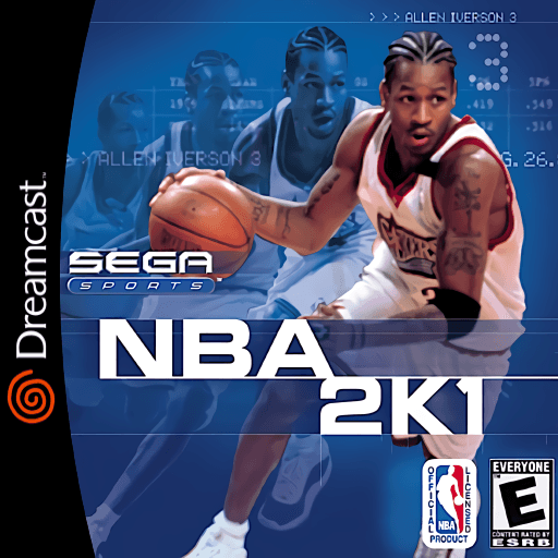 NBA 2K1 — обложка