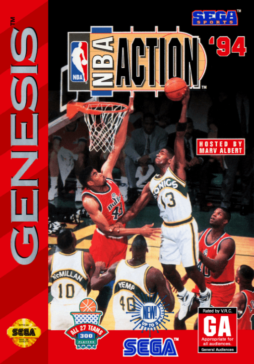 NBA Action '94 — обложка