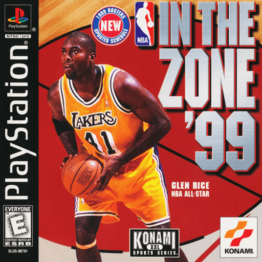 NBA In The Zone '99 — обложка