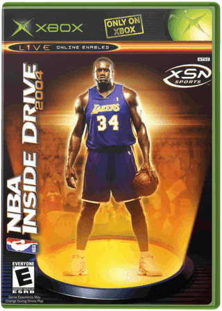 NBA Inside Drive 2004 — обложка