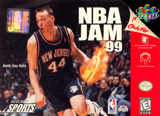 NBA Jam 99 — обложка