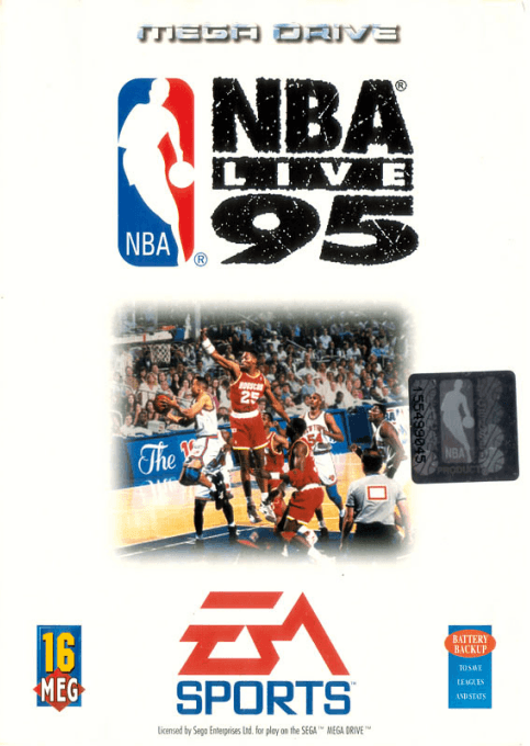 NBA Live 95 — обложка