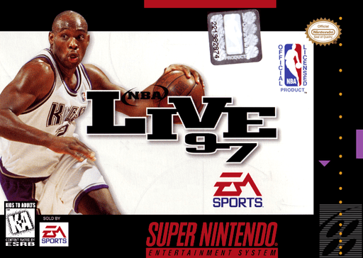 NBA Live 97 — обложка