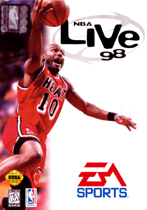 NBA Live 98 — обложка