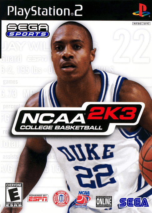NCAA College Basketball 2K3 — обложка