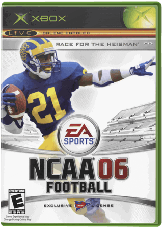 NCAA Football 06 — обложка