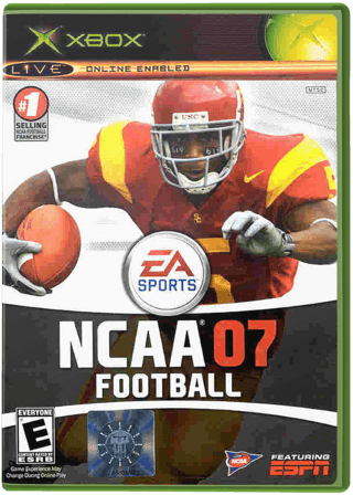 NCAA Football 07 — обложка