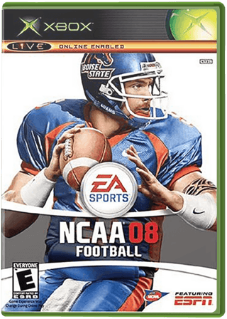NCAA Football 08 — обложка