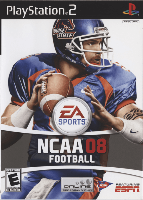 NCAA Football 08 — обложка