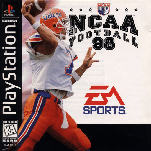 NCAA Football 98 — обложка