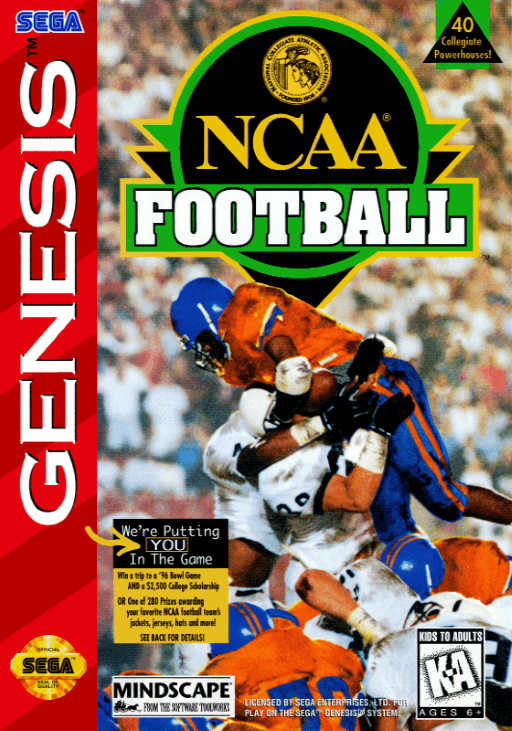 NCAA Football — обложка