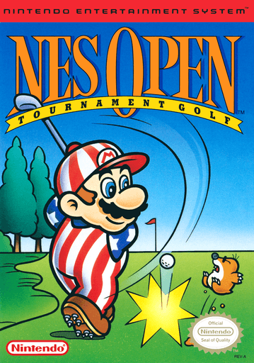 NES Open Tournament Golf — обложка