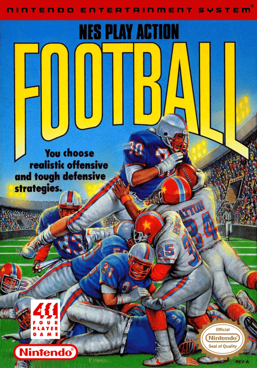 NES Play Action Football — обложка