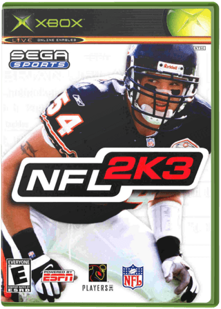 NFL 2K3 — обложка