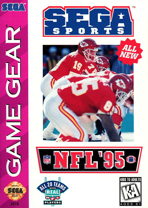NFL '95 — обложка