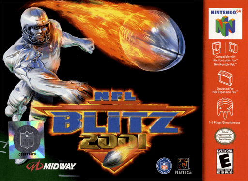 NFL Blitz 2001 — обложка
