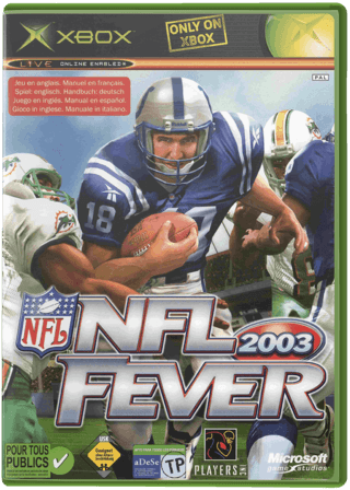 NFL Fever 2003 — обложка