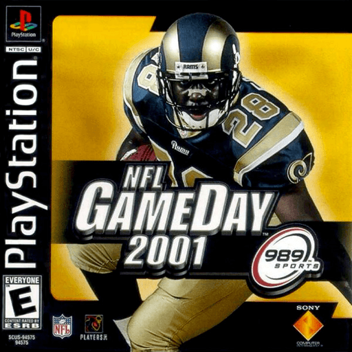 NFL GameDay 2001 — обложка