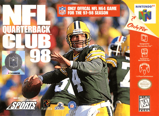 NFL Quarterback Club 98 — обложка