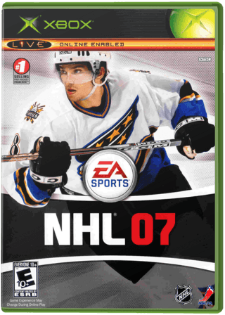 NHL 07 — обложка