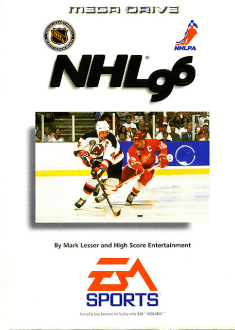 NHL 96 — обложка