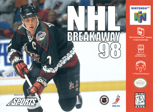 NHL Breakaway 98 — обложка