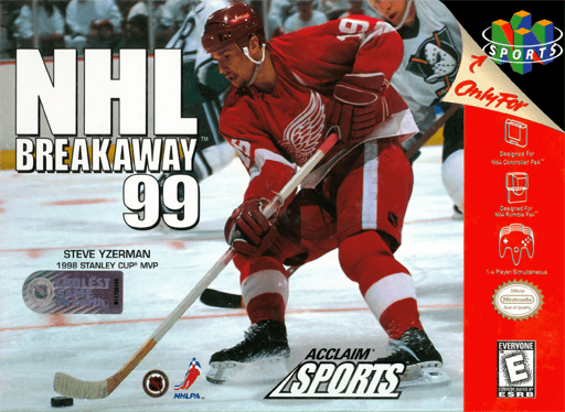 NHL Breakaway 99 — обложка