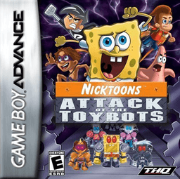 Nicktoons: Attack of the Toybots — обложка