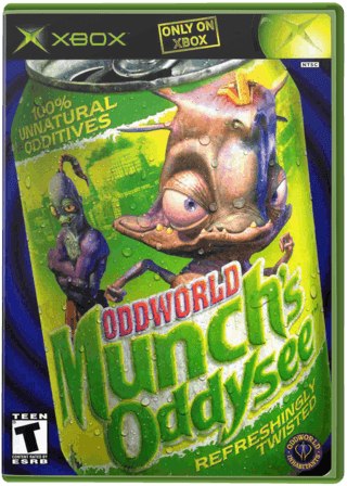 Oddworld: Munch's Oddysee — обложка