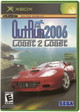 OutRun 2006: Coast 2 Coast — обложка