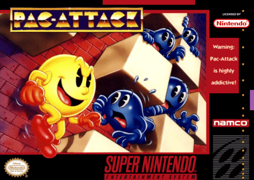 Pac-Attack — обложка