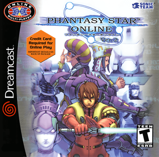 Phantasy Star Online Ver. 2 — обложка