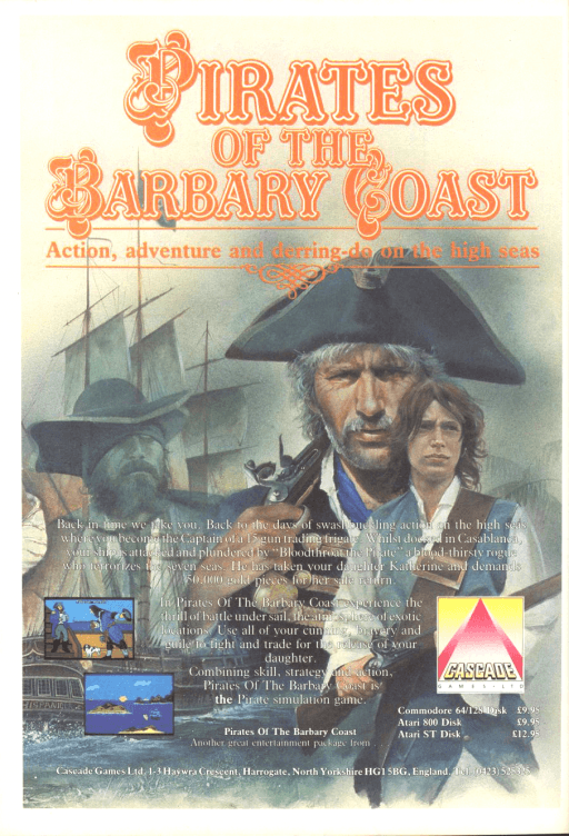Pirates of the Barbary Coast — обложка