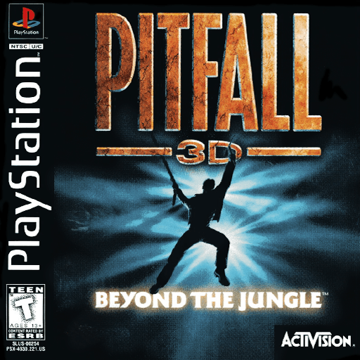 Pitfall 3D: Beyond the Jungle — обложка