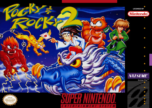 Pocky & Rocky 2 — обложка