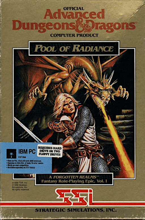Pool of Radiance — обложка