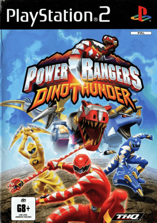 Power Rangers: Dino Thunder — обложка